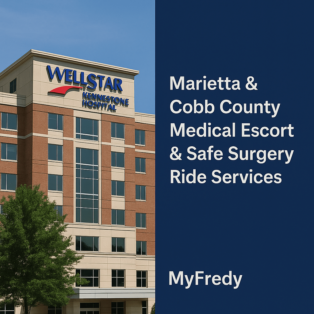 Marietta and Cobb County Medical Transportation | HIPAA‑Compliant Rides for Surgery | MyFredy - MyFredy